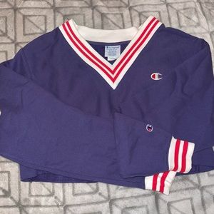 Champion crop top sweater